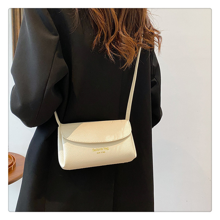 2023 Spring New Fashion One-Shoulder Small Square Bag Minimalist Cloud Bag Textured Crossbody Bag for Women - Image 2