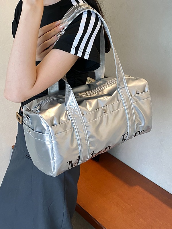 Korean Style Large Capacity Underarm Pillow Bag 2025 Simple Commuter Shoulder Crossbody Bag